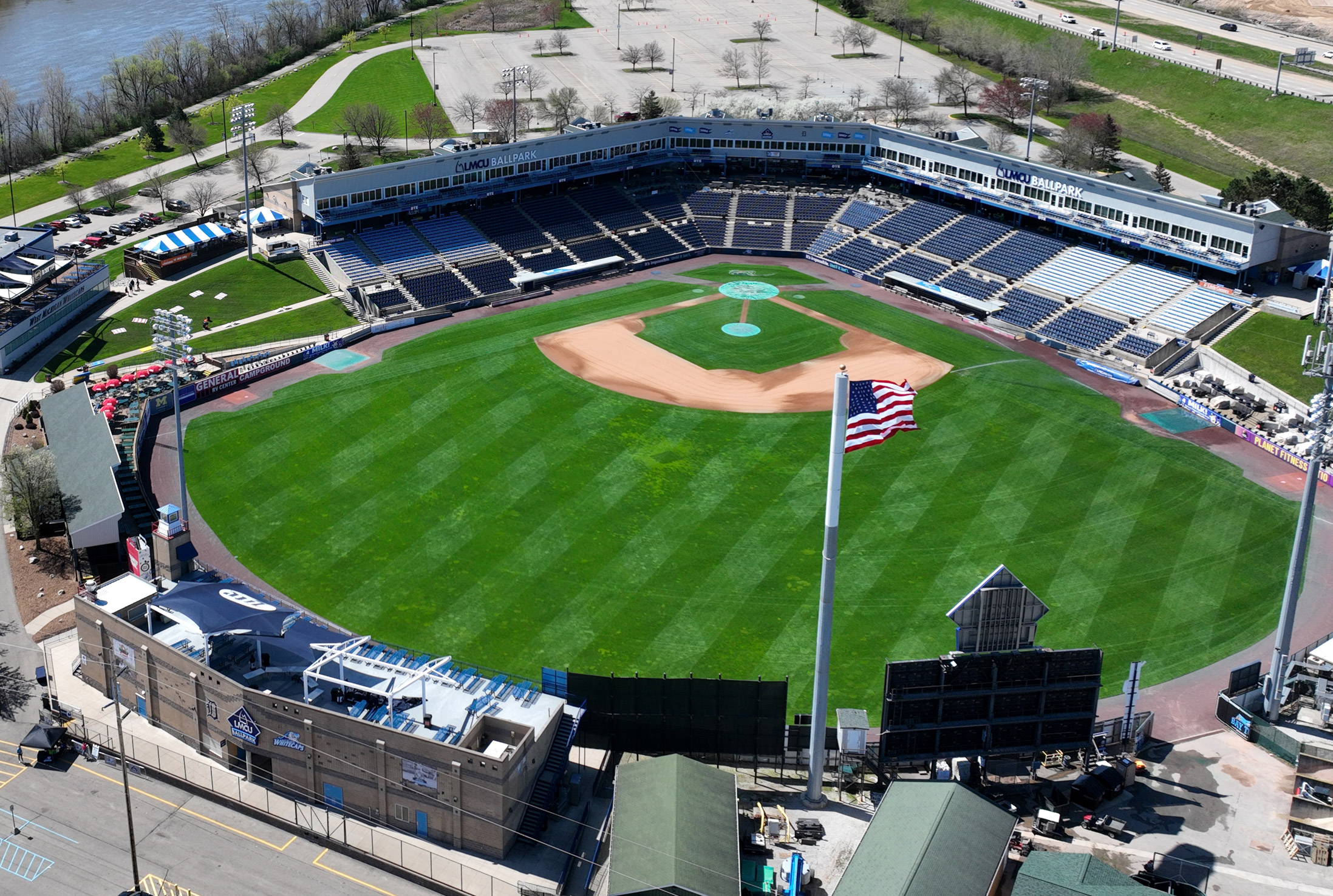 LMCU Ballpark Aerial View