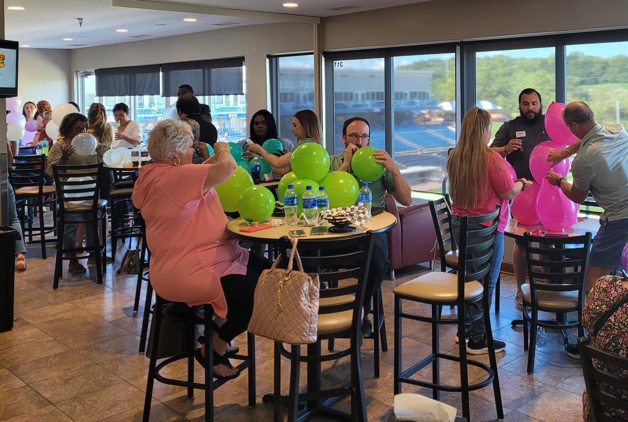 Comfortably enjoy a game with your friends and family at LMCU Ballpark Super Suite